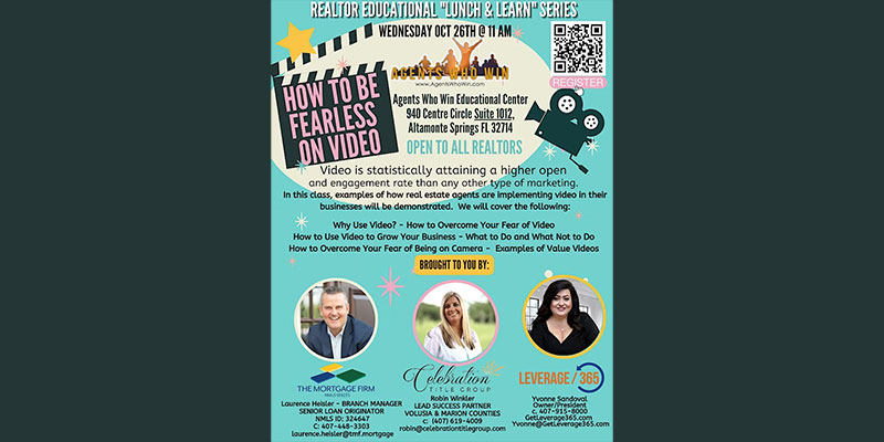 Realtor® Workshop: How To Be Fearless on Video