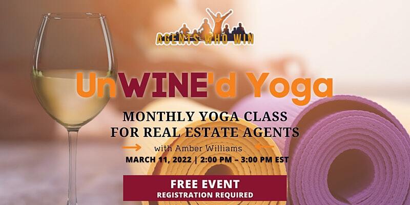 UnWINE'd Yoga at Agents Who Win